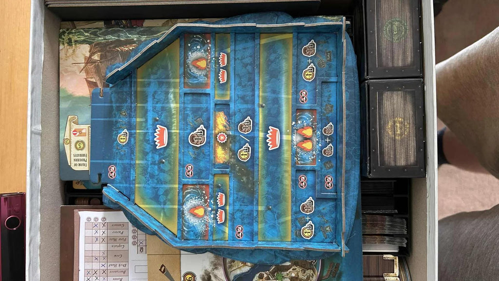 Dead Reckoning + Expansions Board Game Organizer / Insert (etsy image id: 7042872573)