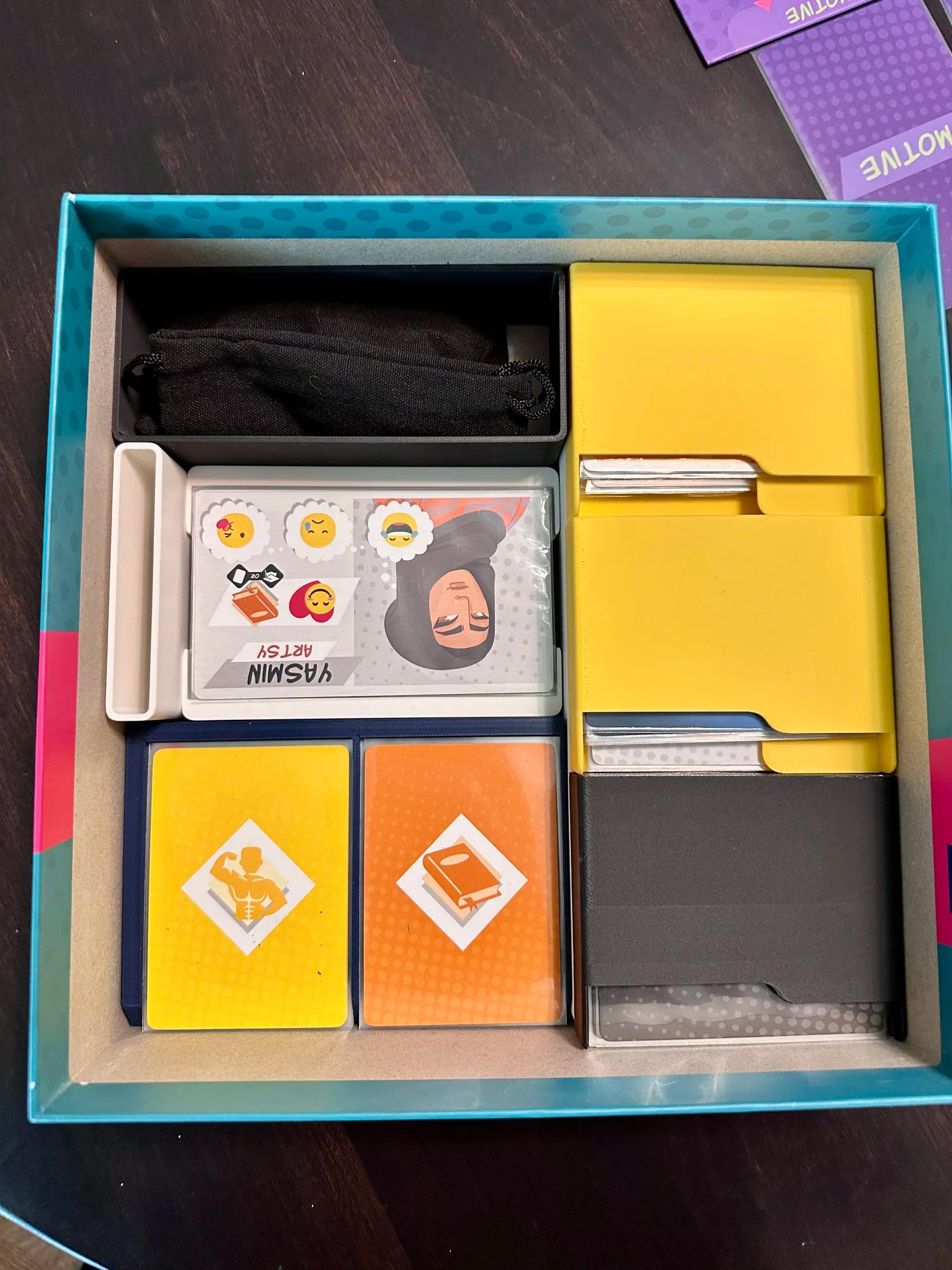 Super Squad High Deluxe Board Game Organizer / Insert (etsy image id: 7051892501)
