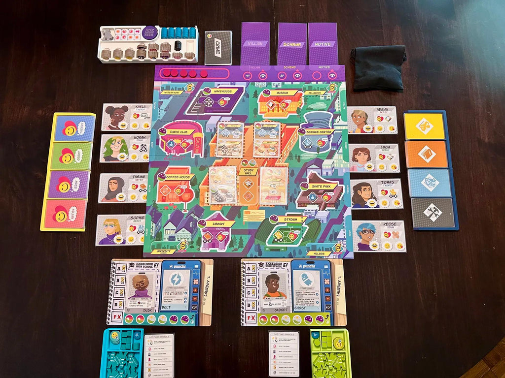 Super Squad High Deluxe Board Game Organizer / Insert (etsy image id: 7051892551)