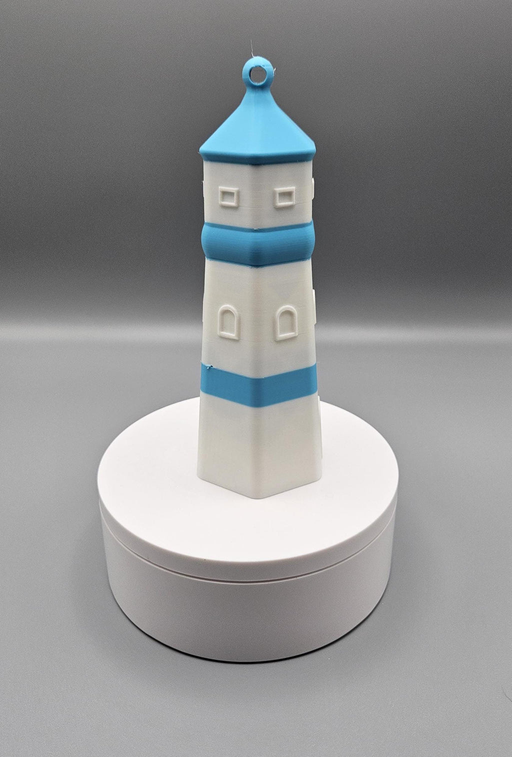3D Printed Lighthouse: Maritime Beach Decor - Multiple Sizes (etsy image id: 7070492847)