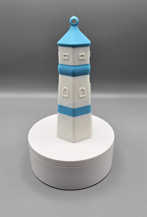 3D Printed Lighthouse: Maritime Beach Decor - Multiple Sizes (etsy image id: 7070492847)