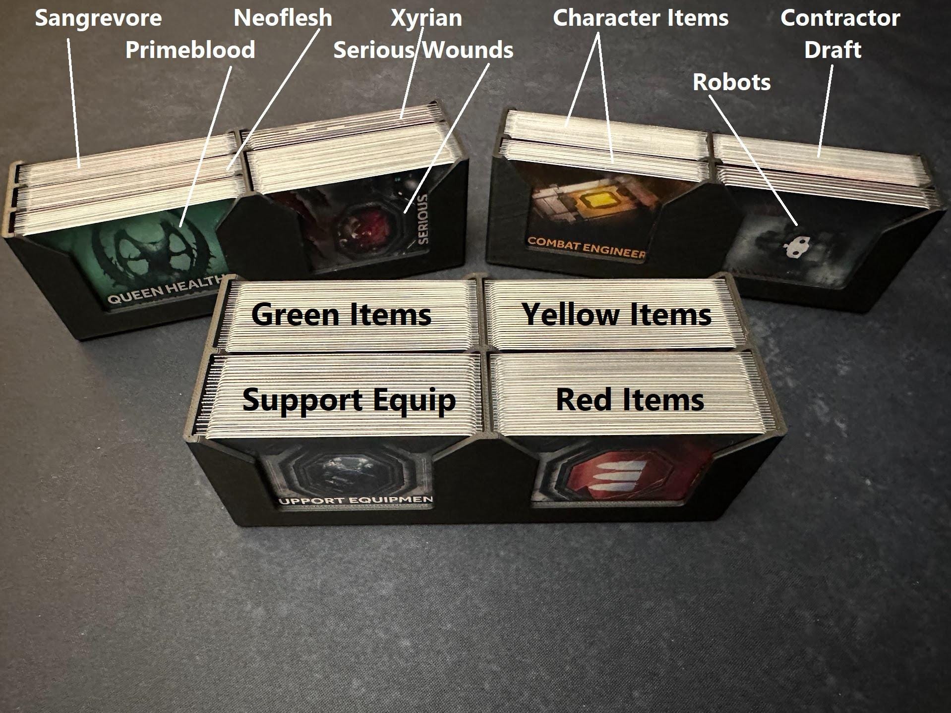 Nemesis Retaliation Board Game Organizer / Insert (etsy image id: 7079115840)