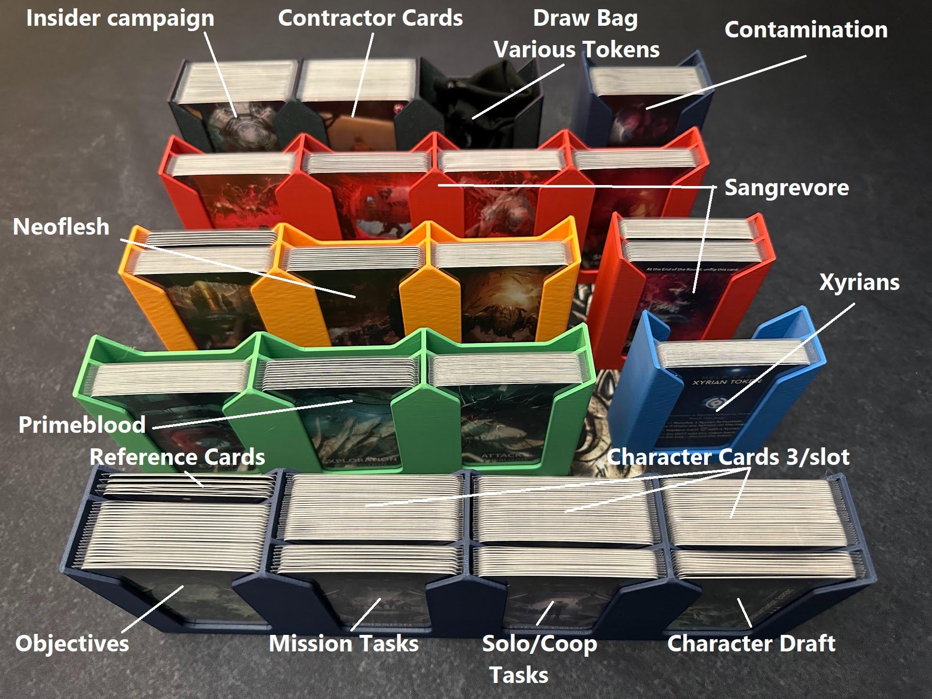Nemesis Retaliation Board Game Organizer / Insert (etsy image id: 7079116294)