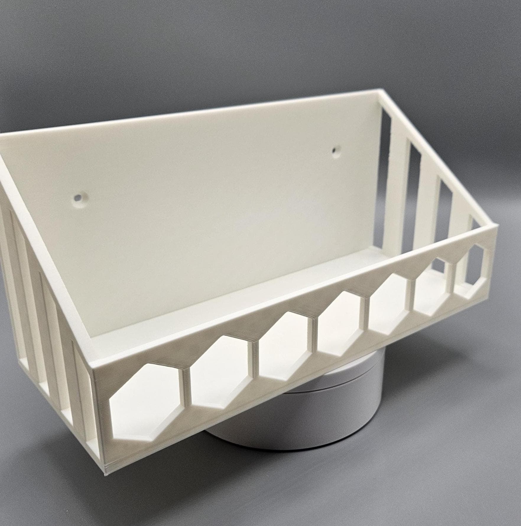 Floating Kitchen Spice Shelf: Wall-Mounted Pantry Organizer (etsy image id: 7086394305)