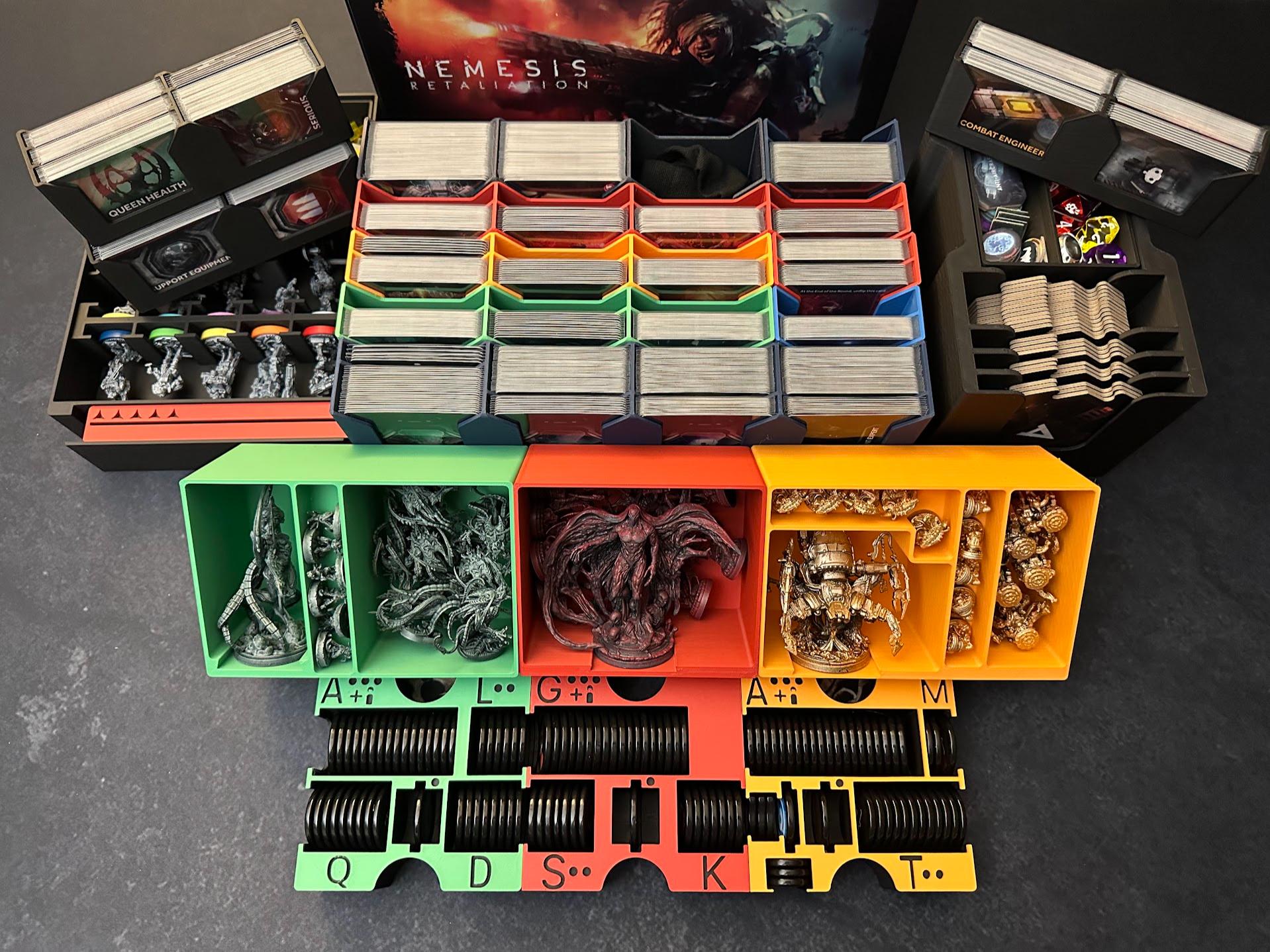 Nemesis Retaliation Board Game Organizer / Insert (etsy image id: 7127054259)
