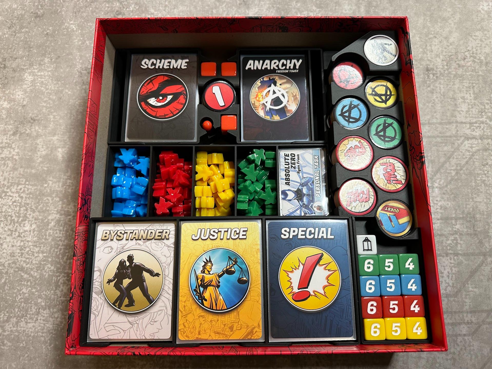 Freedom Five Retail Organizer and Insert (etsy image id: 7140026538)