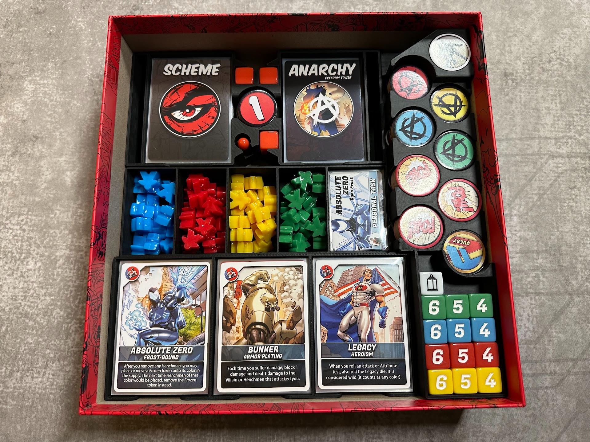 Freedom Five Retail Organizer and Insert (etsy image id: 7140026558)