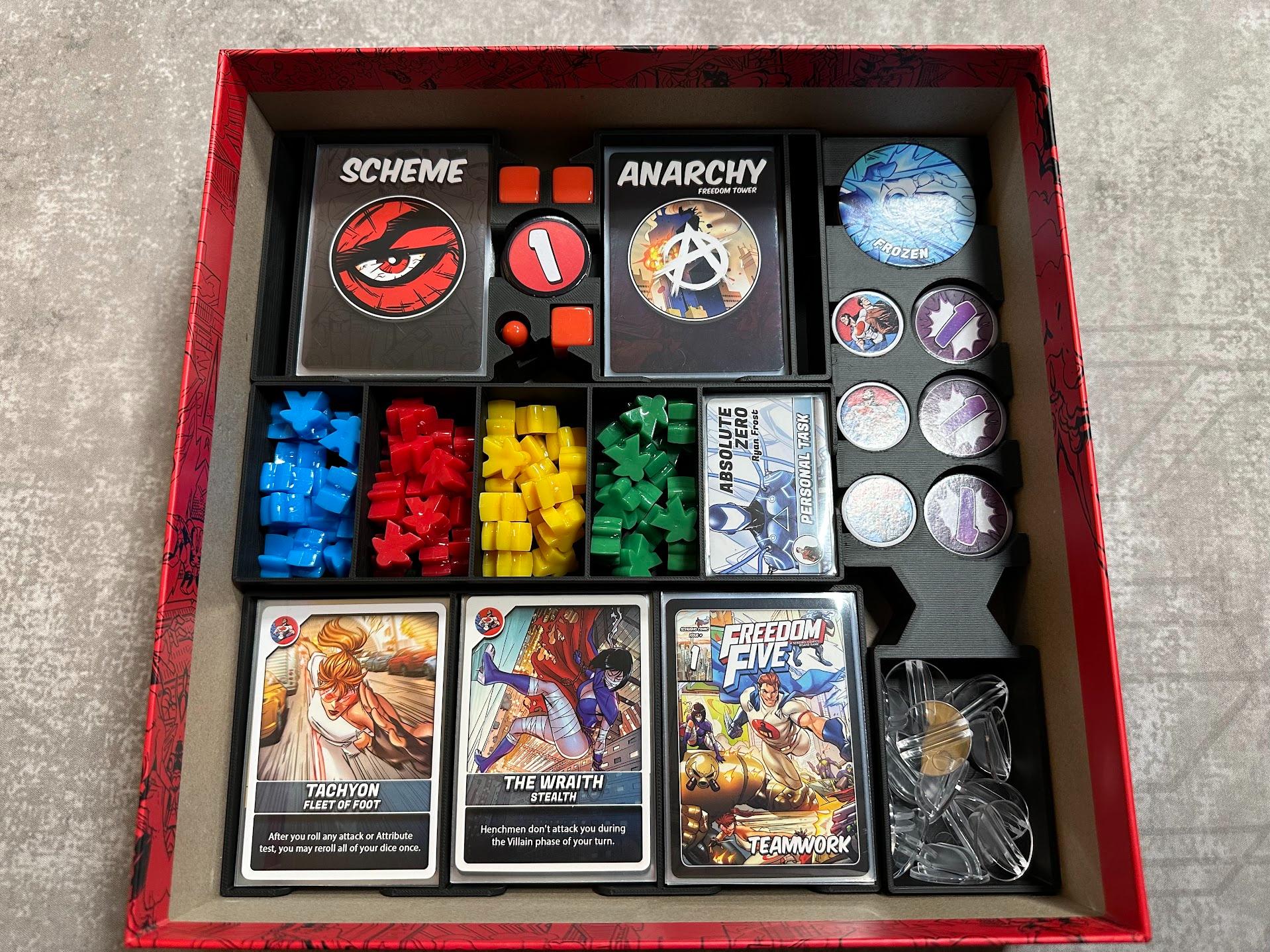 Freedom Five Retail Organizer and Insert (etsy image id: 7140026692)