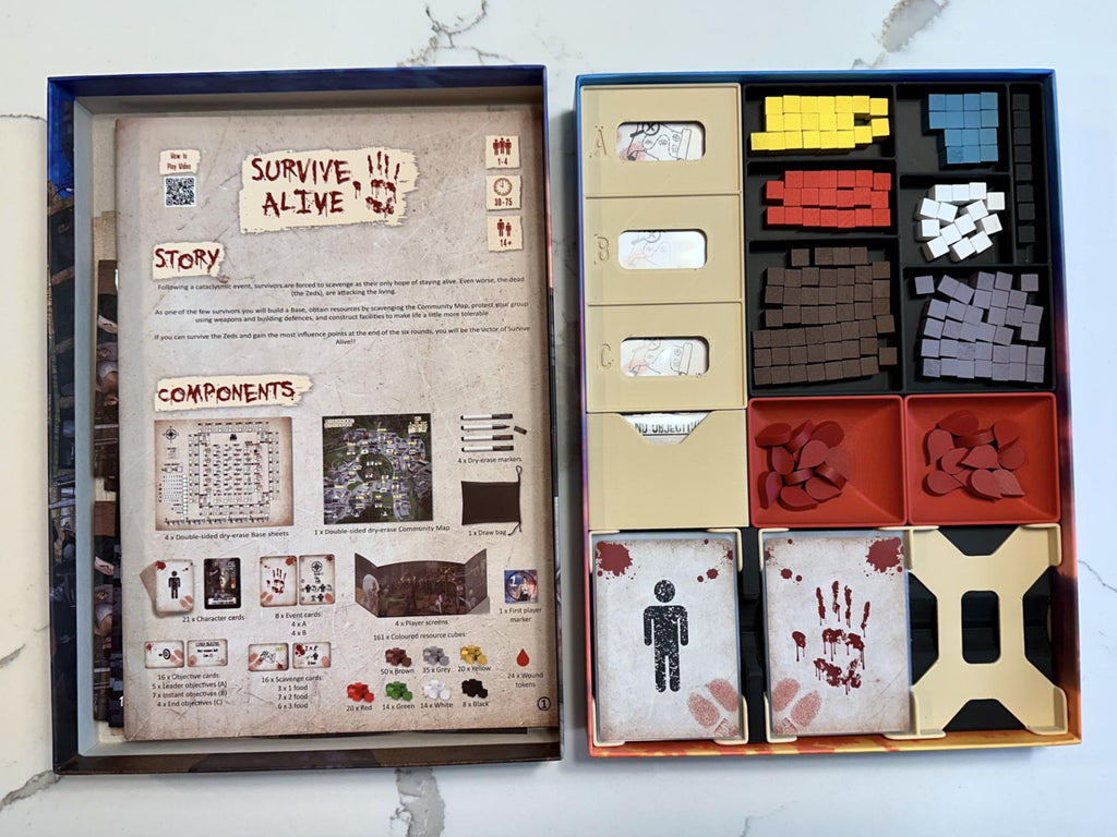 Survive Alive Draw and Write Organizer / Insert (etsy image id: 7146666280)