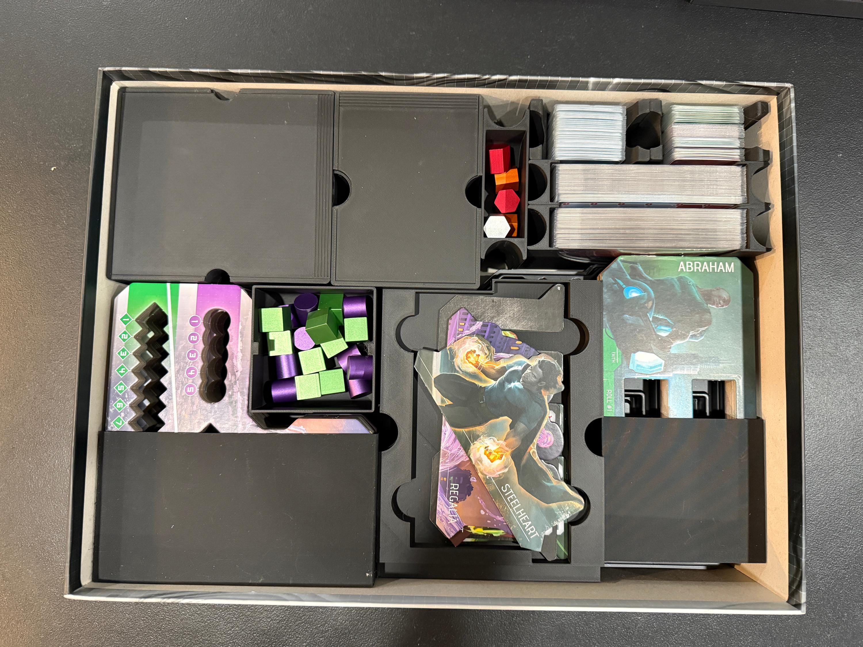 The Reckoners + Expansion Game Organizer and Insert (etsy image id: 7199928014)
