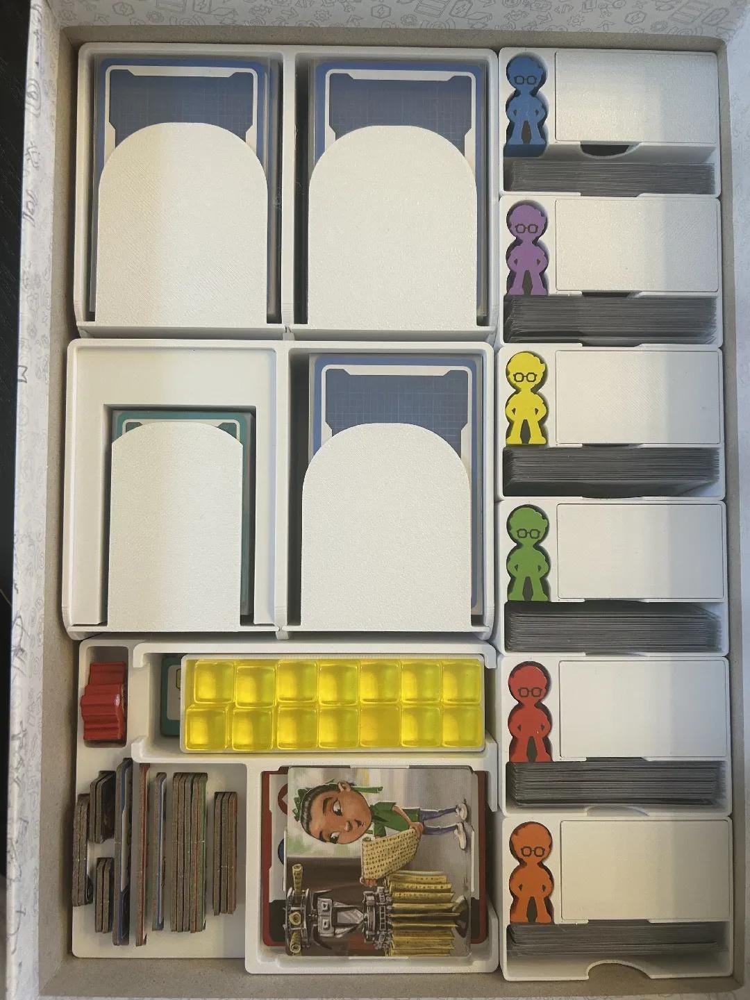 Raising Robots w/ Friends Expansion Organizer and Insert (etsy image id: 7200450227)