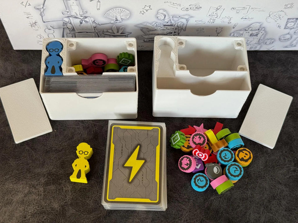 Raising Robots w/ Friends Expansion Organizer and Insert (etsy image id: 7203717681)