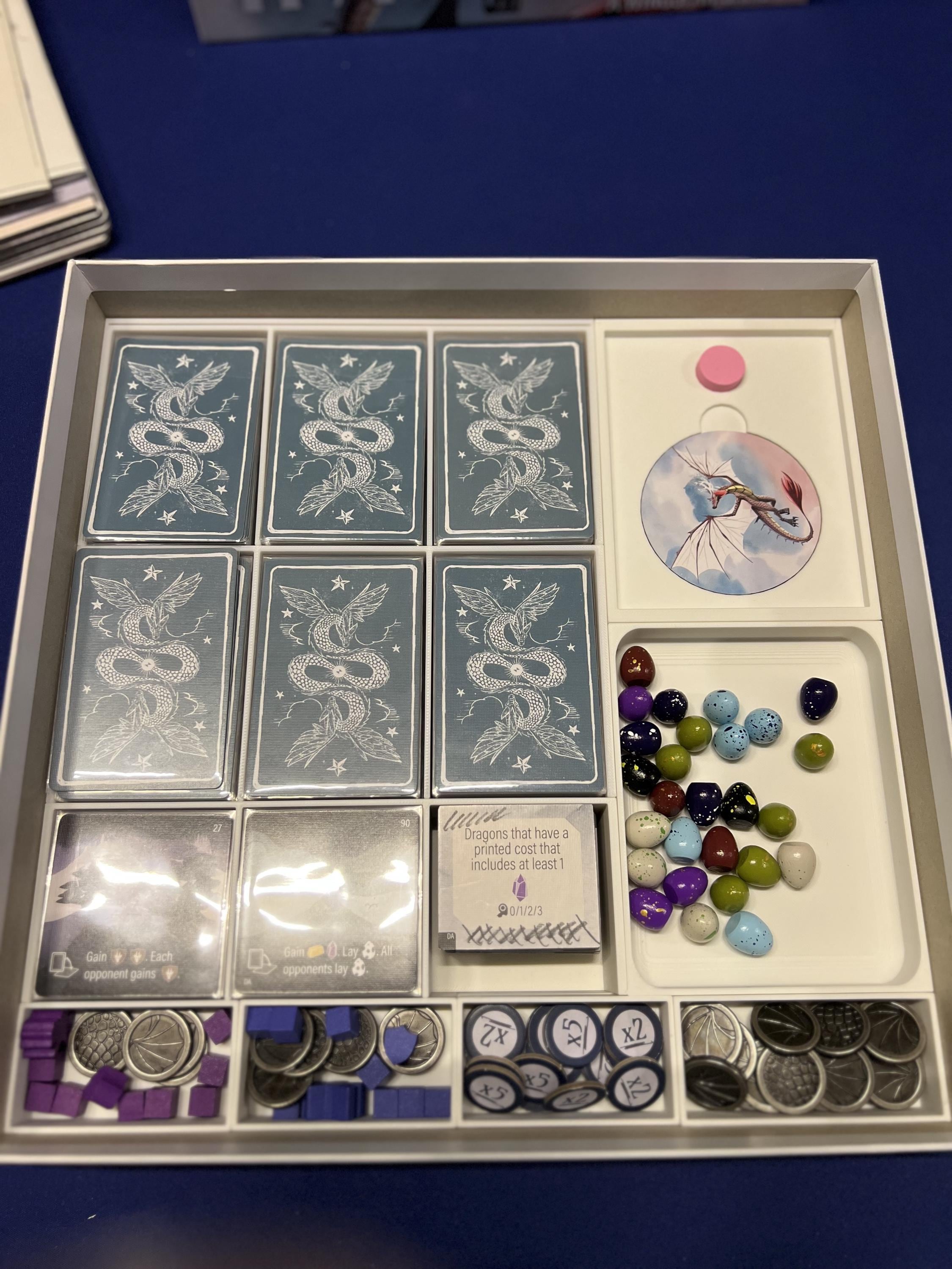 Wyrmspan + Dragon Academy Organizer and Insert (etsy image id: 7232971330)