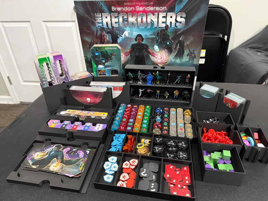 The Reckoners + Expansion Game Organizer and Insert (etsy image id: 7247908567)