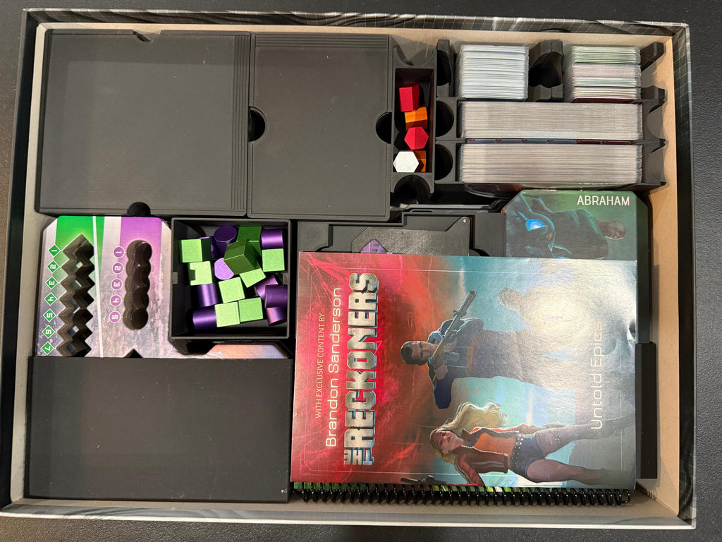 The Reckoners + Expansion Game Organizer and Insert (etsy image id: 7247908979)