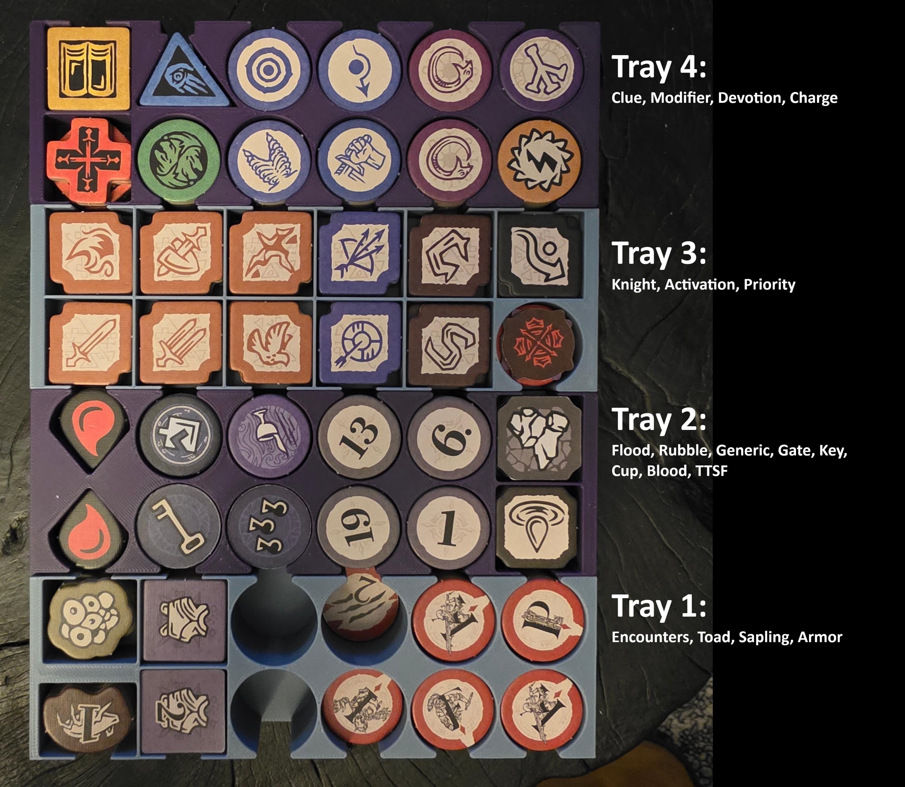 Kingdoms Forlorn Token Holders (etsy image id: 7260472815)