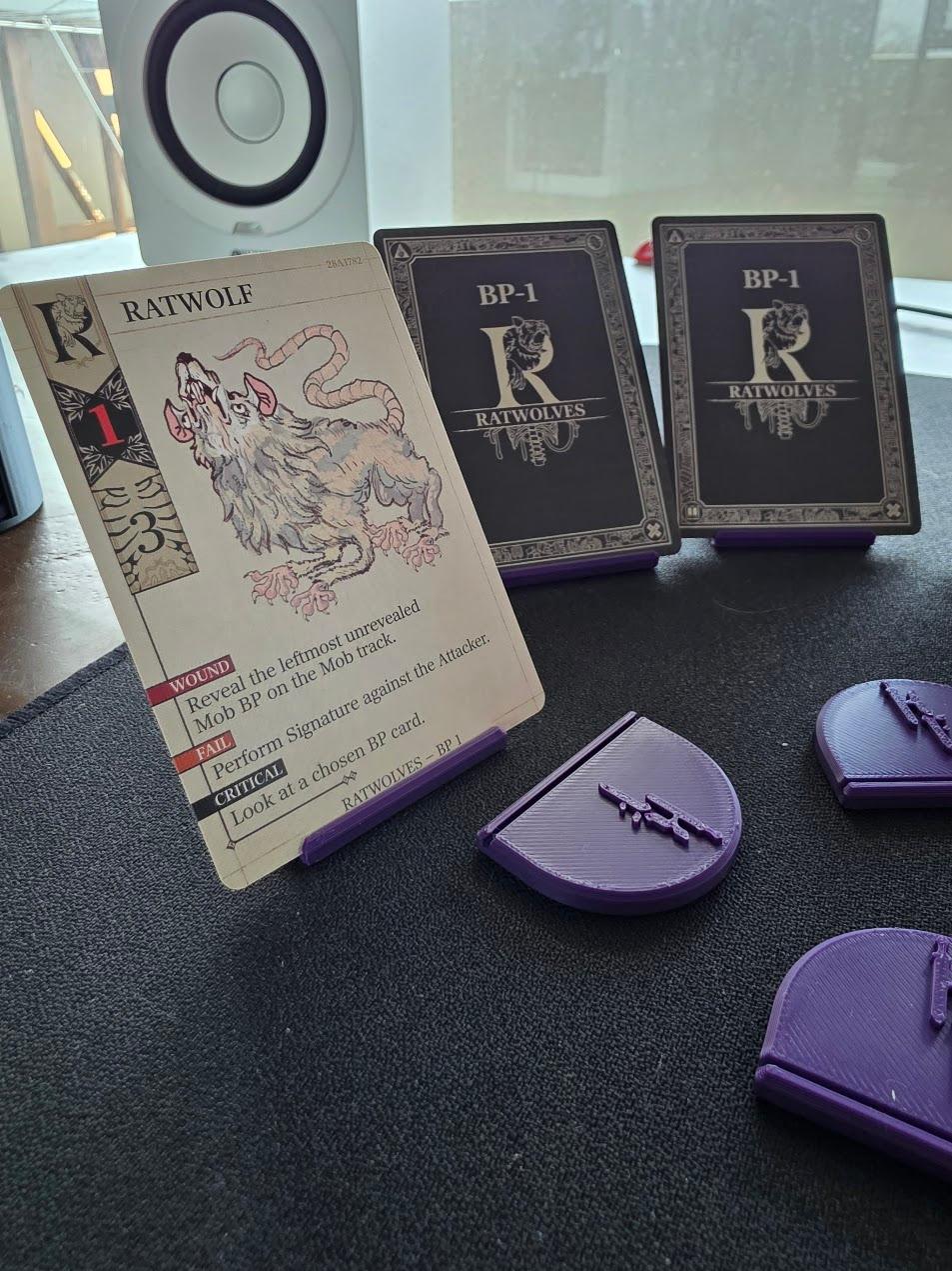 Kingdoms Forlorn Player Aids and Card Holders (etsy image id: 7260504951)