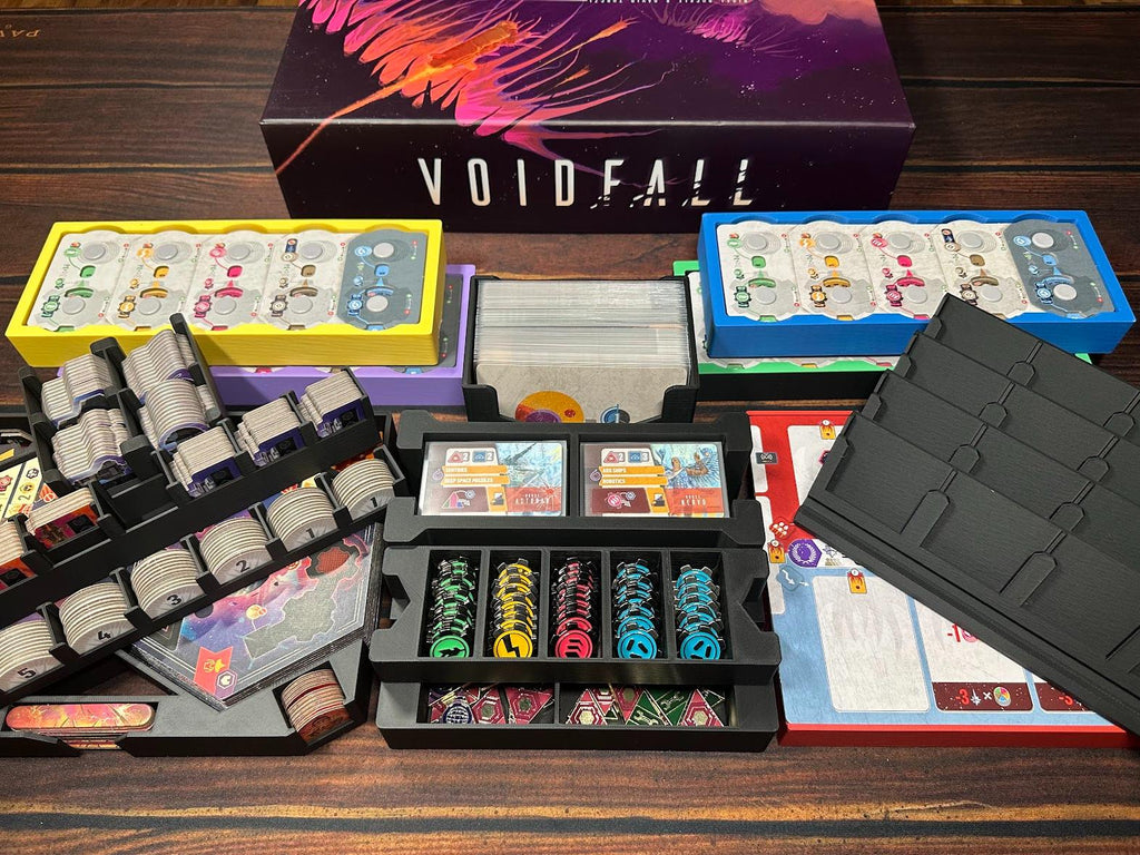 Voidfall Retail Edition Board Game Organizer and Insert (etsy image id: 7265153082)
