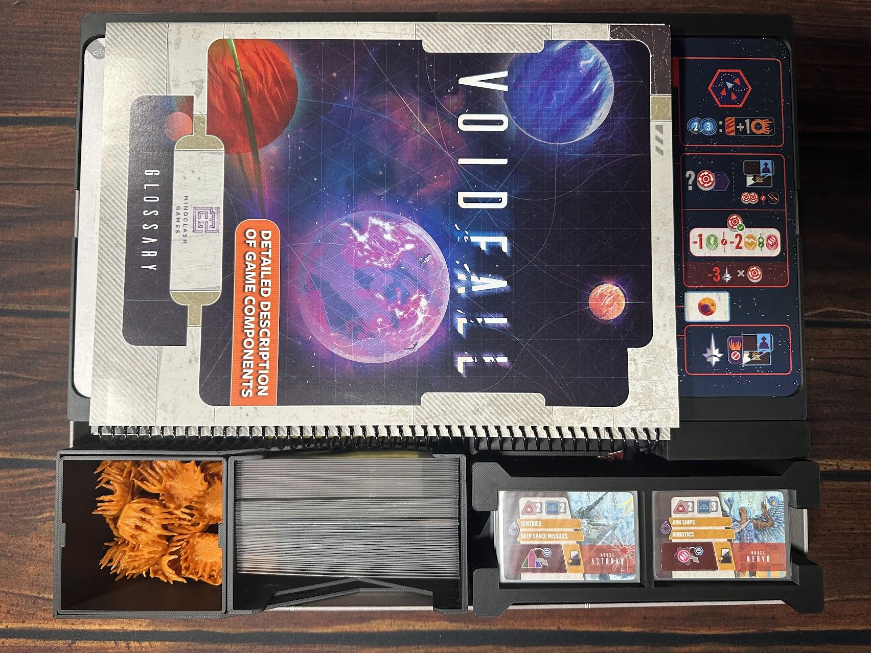 Voidfall Retail Edition Board Game Organizer and Insert (etsy image id: 7265153112)