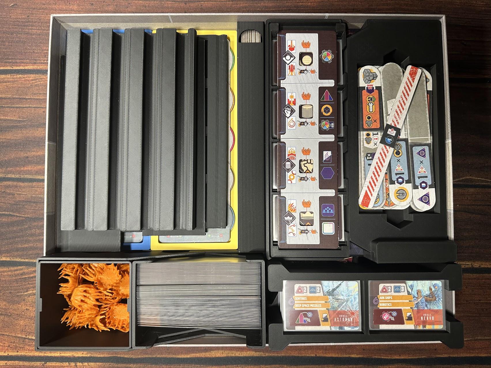 Voidfall Retail Edition Board Game Organizer and Insert (etsy image id: 7265153132)