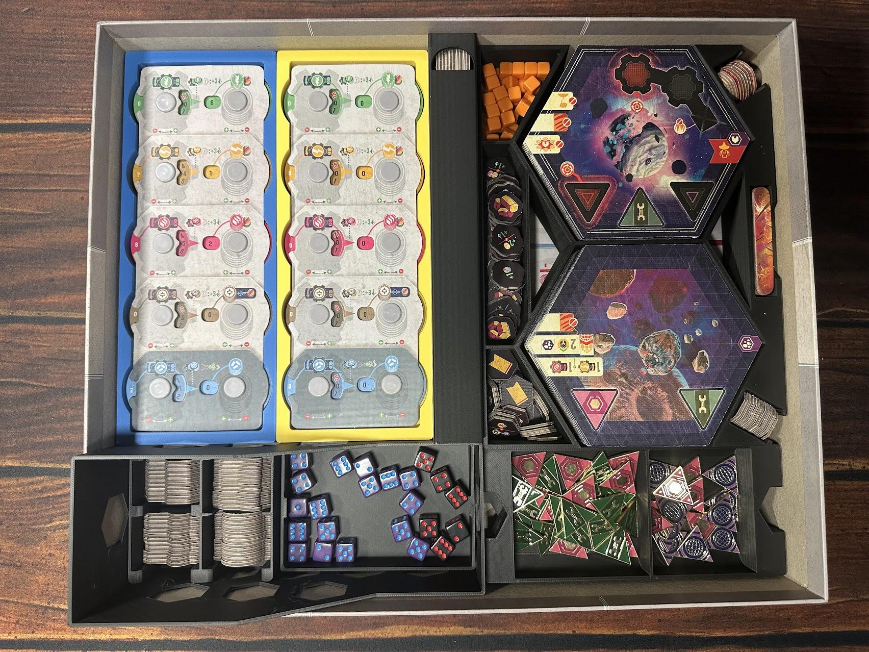 Voidfall Retail Edition Board Game Organizer and Insert (etsy image id: 7265153136)