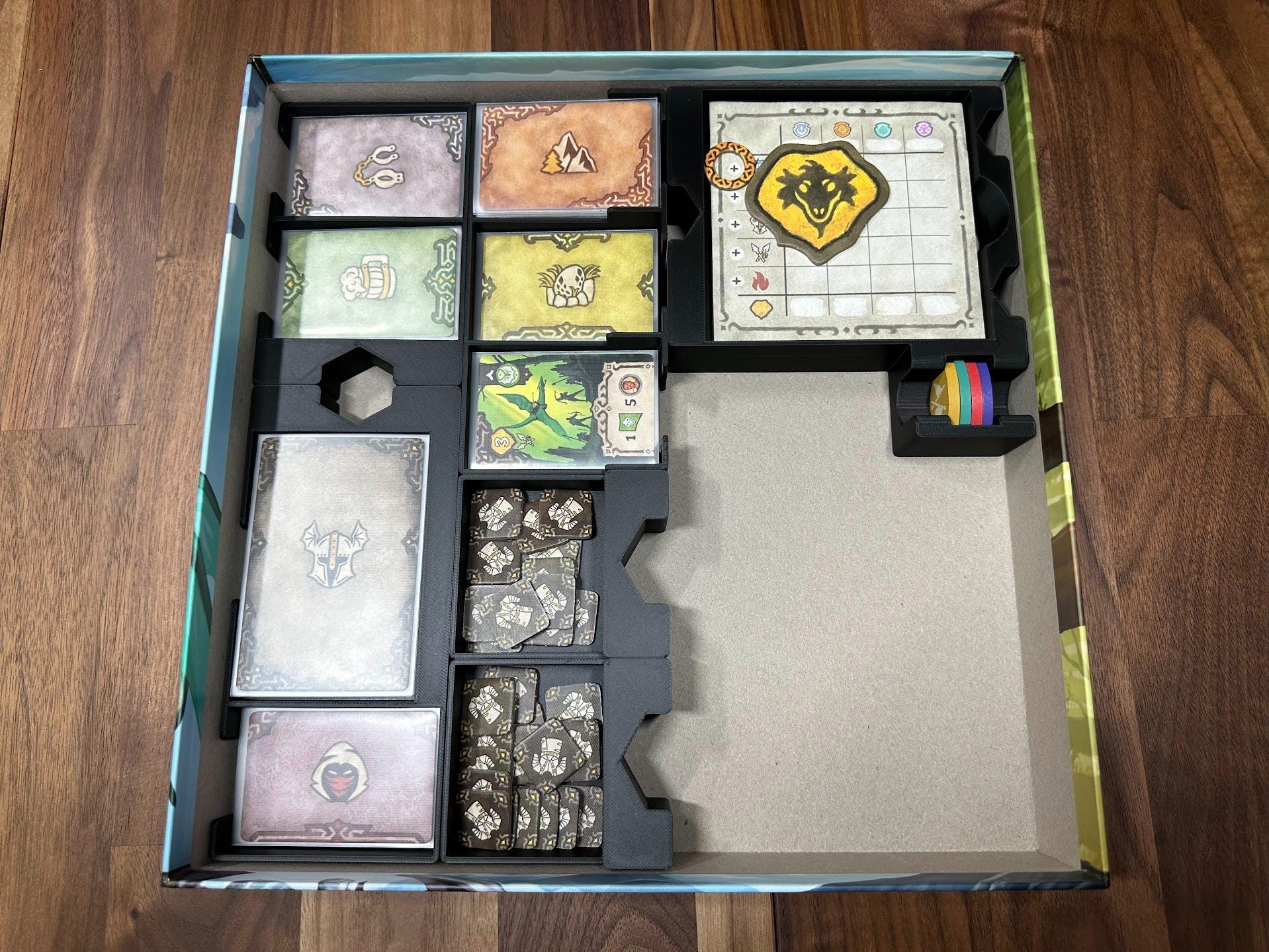 Emberheart Board Game Organizer and Insert (etsy image id: 7279539278)