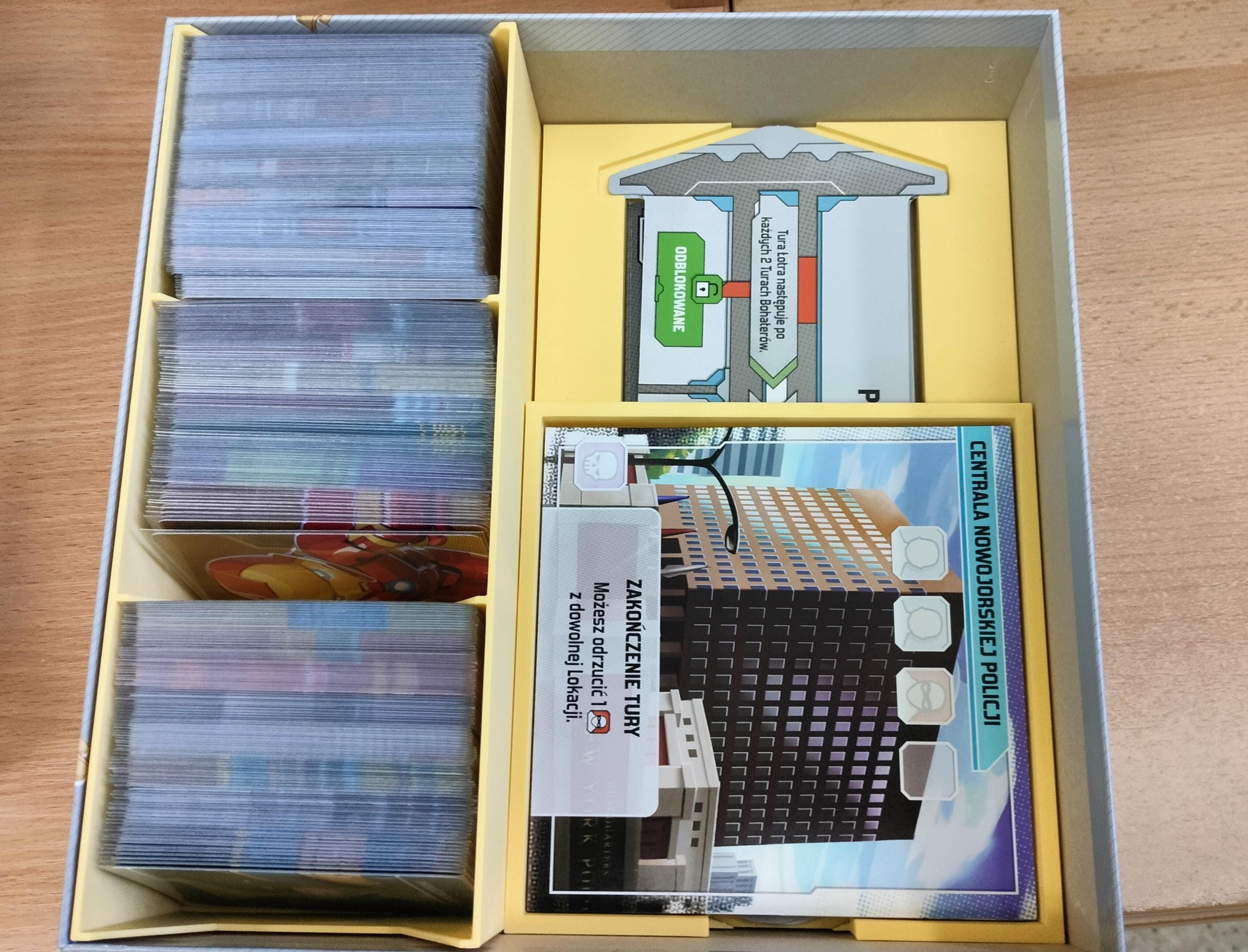 Marvel United + X-Men Board Game Organizer and Insert (etsy image id: 7280911537)
