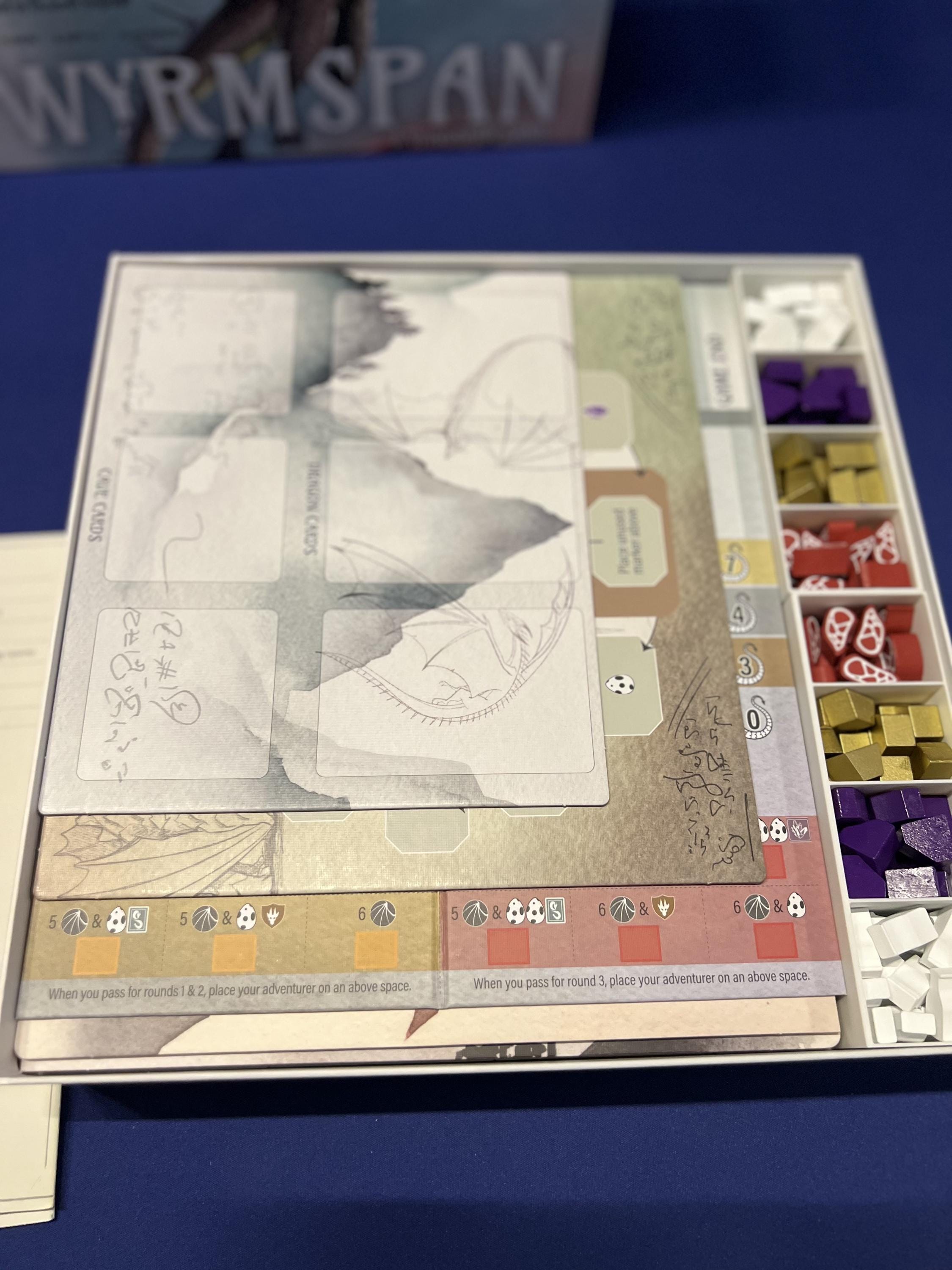 Wyrmspan + Dragon Academy Organizer and Insert (etsy image id: 7280933923)