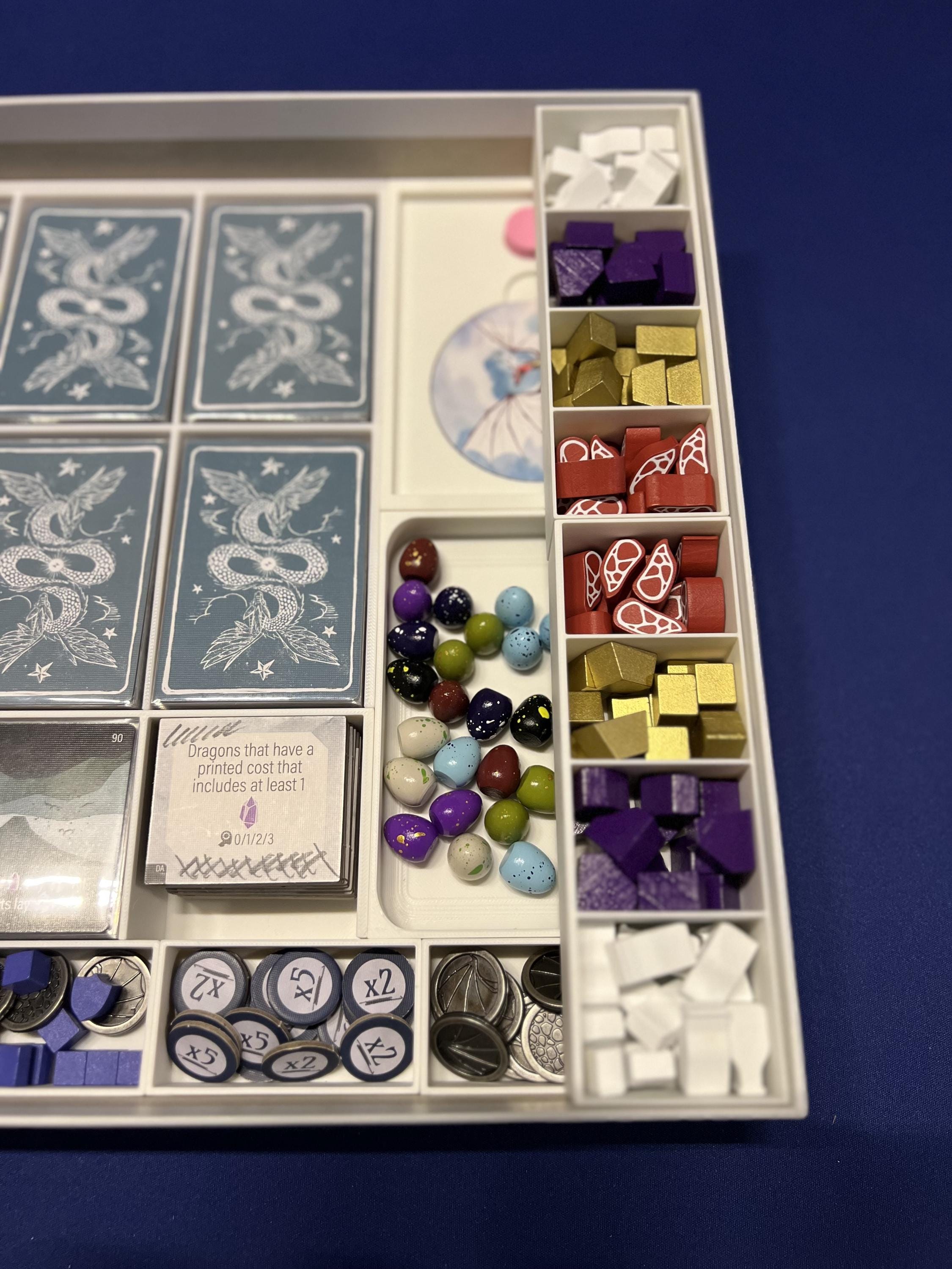 Wyrmspan + Dragon Academy Organizer and Insert (etsy image id: 7280933947)