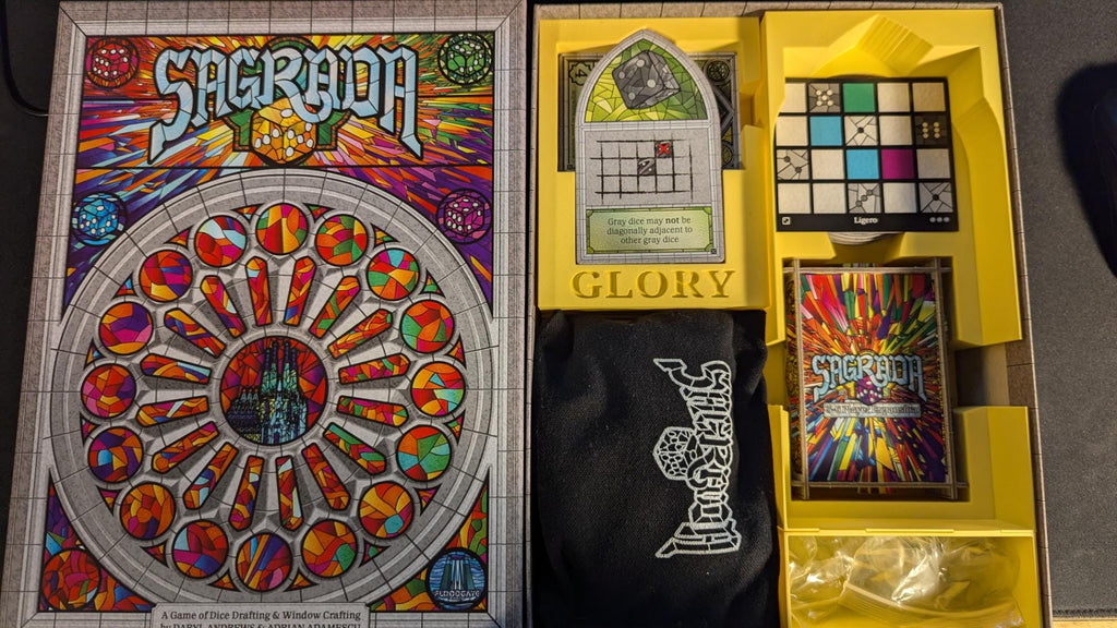 Sagrada + Expansions Organizer and Insert (etsy image id: 7281287085)