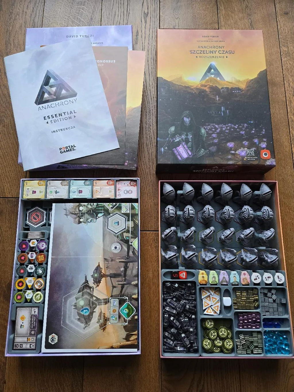 Anachrony + Fractures of Time Organizer and Insert (etsy image id: 7288810004)
