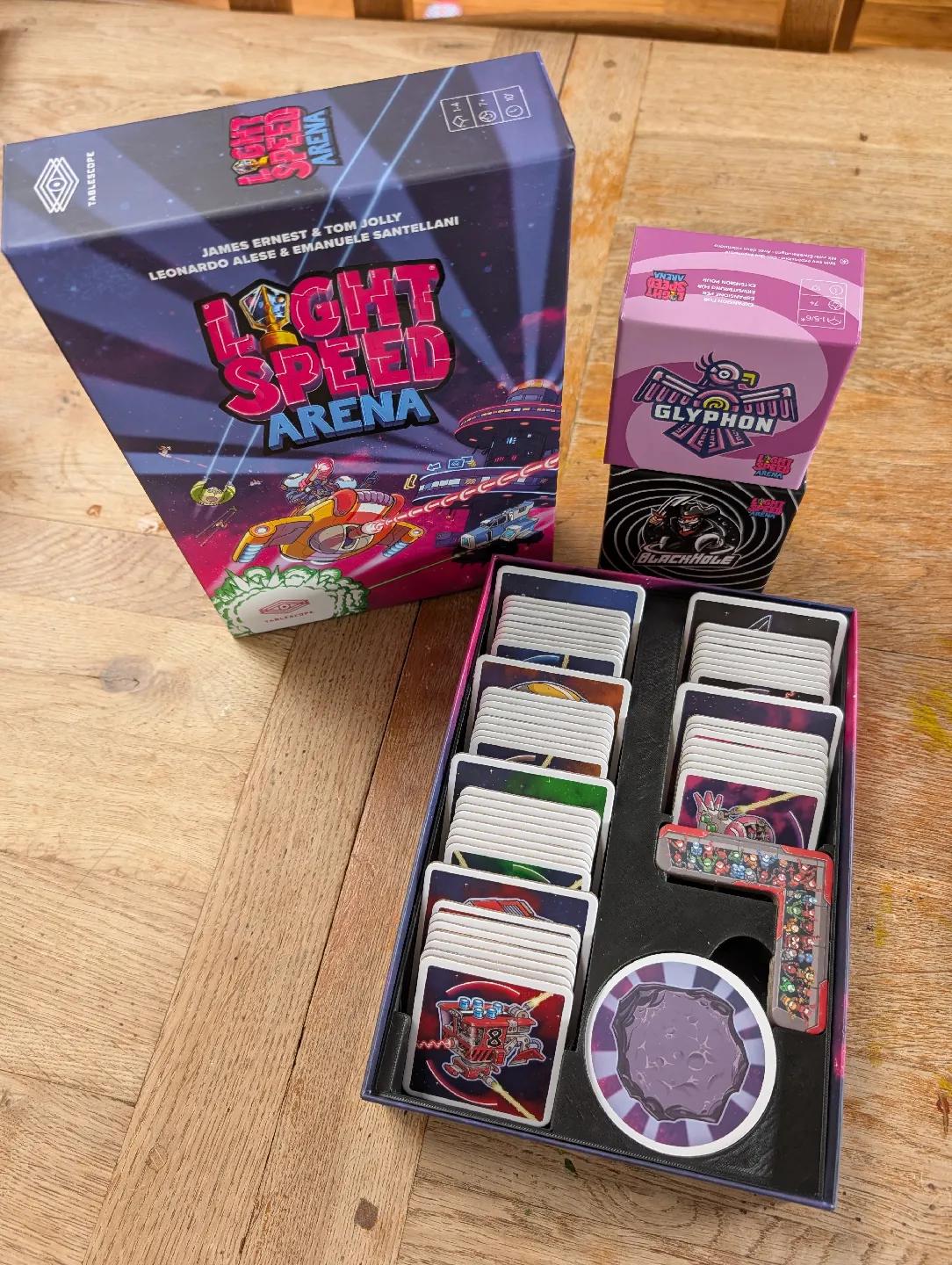 Light Speed Arena + Expansions Organizer and Insert (etsy image id: 7298266553)