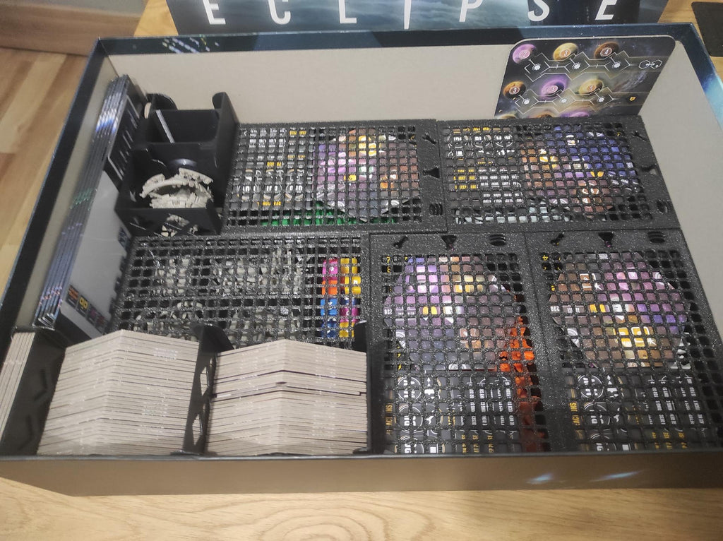 Eclipse 2nd Dawn + Expansions Board Game Organizer / Insert (etsy image id: 7306963438)