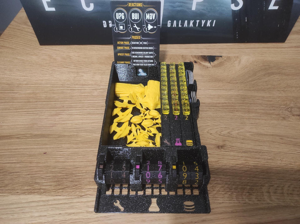 Eclipse 2nd Dawn + Expansions Board Game Organizer / Insert (etsy image id: 7306963502)