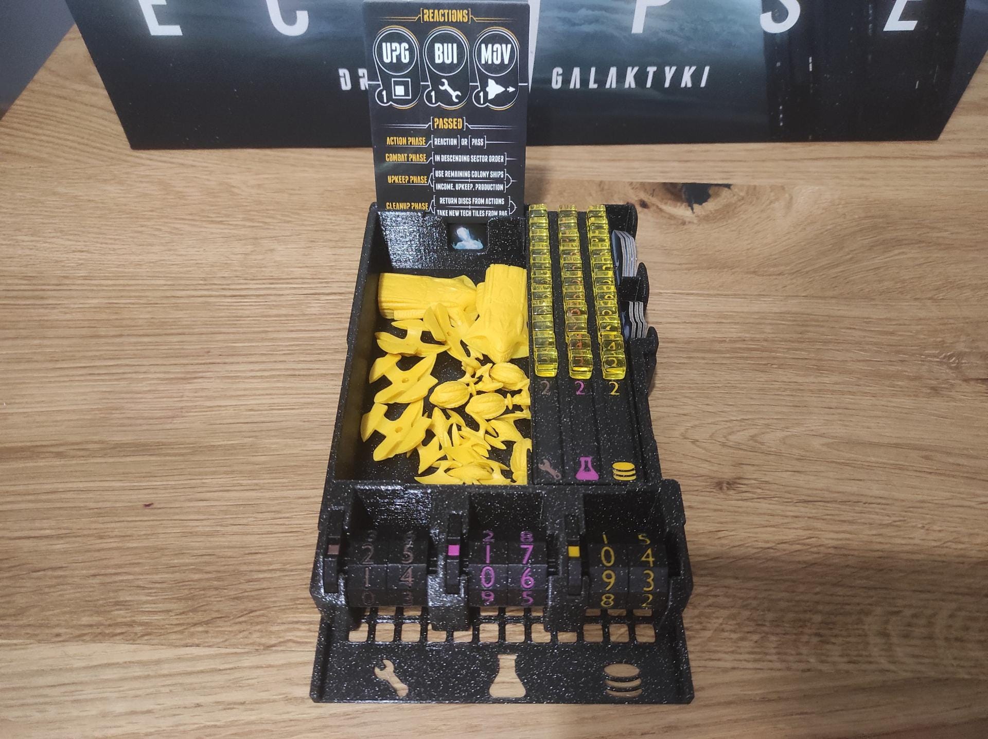 Eclipse 2nd Dawn + Expansions Board Game Organizer / Insert (etsy image id: 7306963502)
