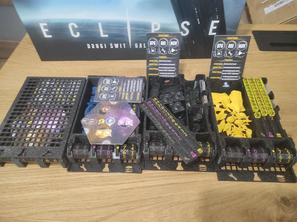 Eclipse 2nd Dawn + Expansions Board Game Organizer / Insert (etsy image id: 7306963506)