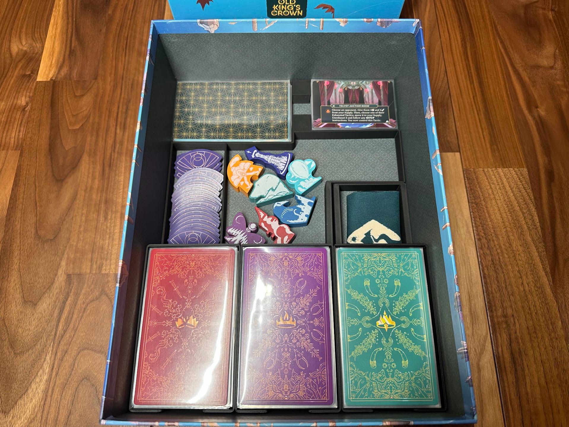 Old Kings Crown + Expansions Board Game Organizer / Insert (etsy image id: 7308814600)