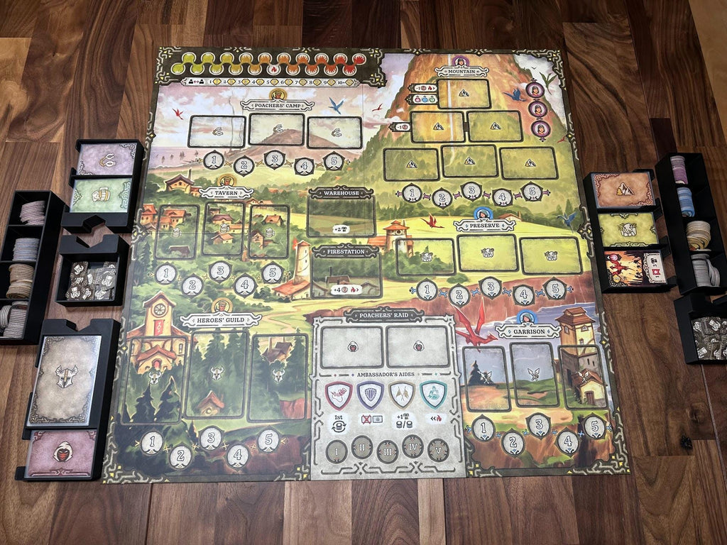 Emberheart Board Game Organizer and Insert (etsy image id: 7327484177)