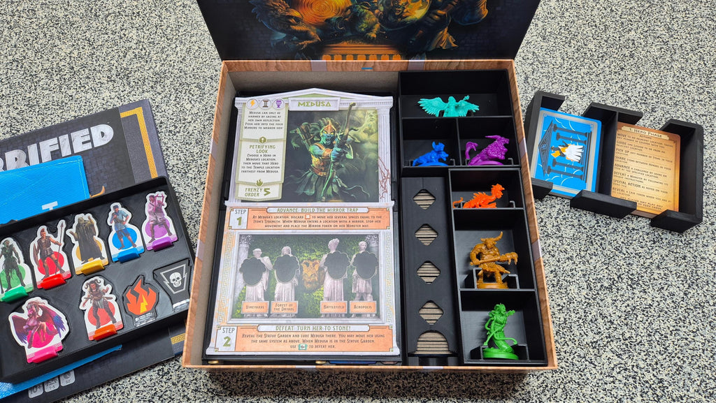 Horrified Greek Monsters Board Game Organizer / Insert (etsy image id: 7330770868)