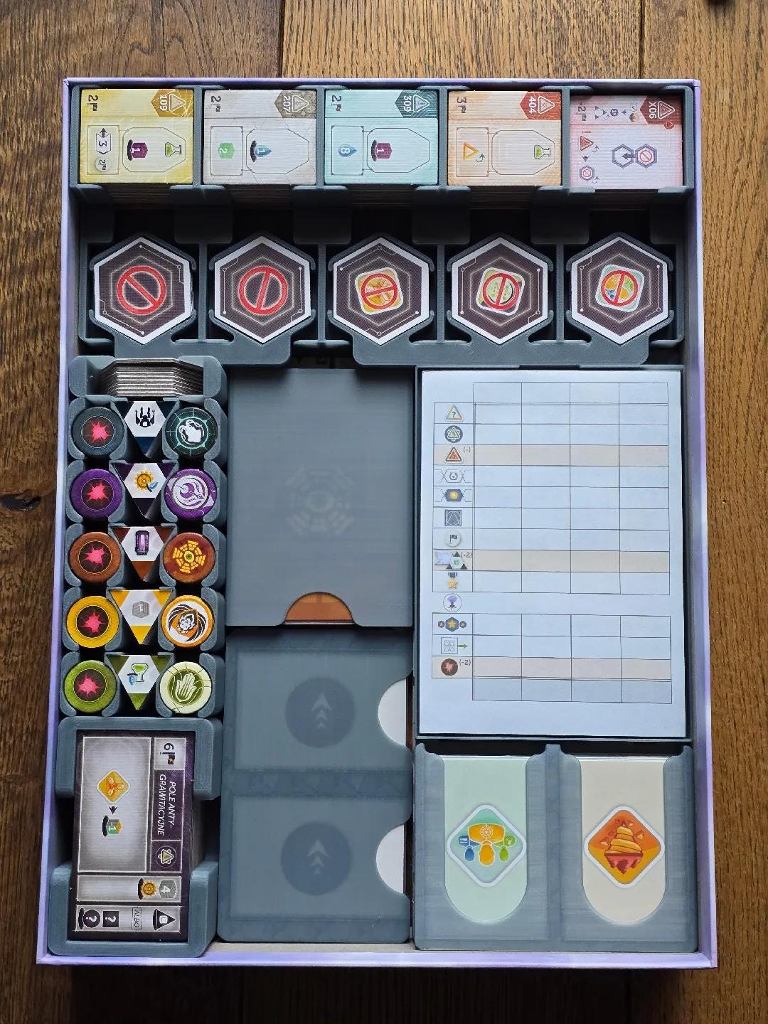 Anachrony + Fractures of Time Organizer and Insert (etsy image id: 7336758289)