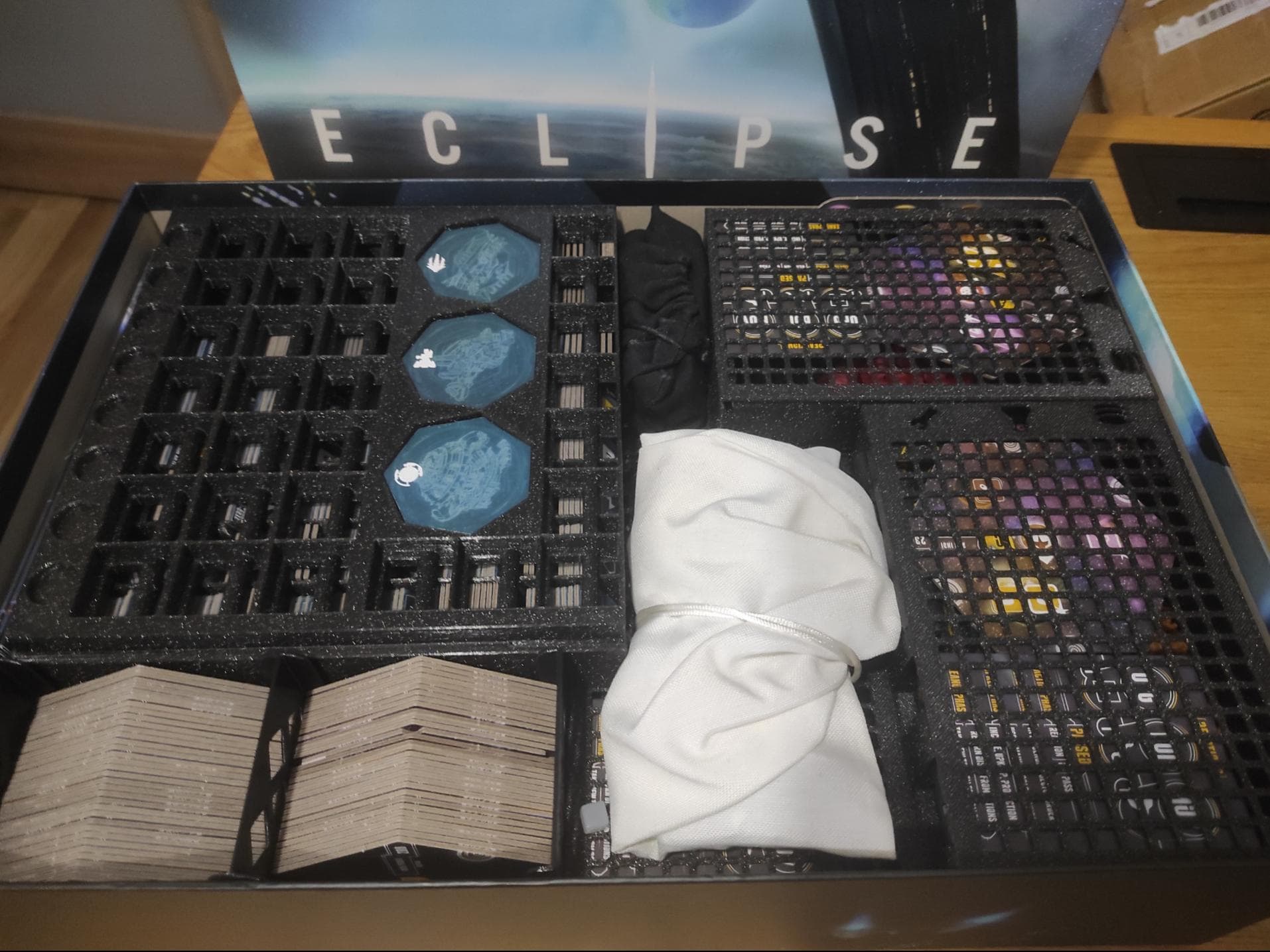 Eclipse 2nd Dawn + Expansions Board Game Organizer / Insert (etsy image id: 7354921117)
