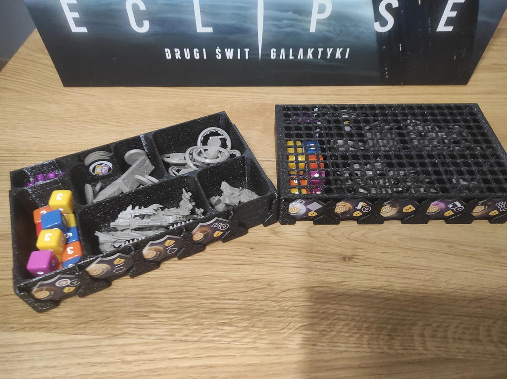 Eclipse 2nd Dawn + Expansions Board Game Organizer / Insert (etsy image id: 7354921459)