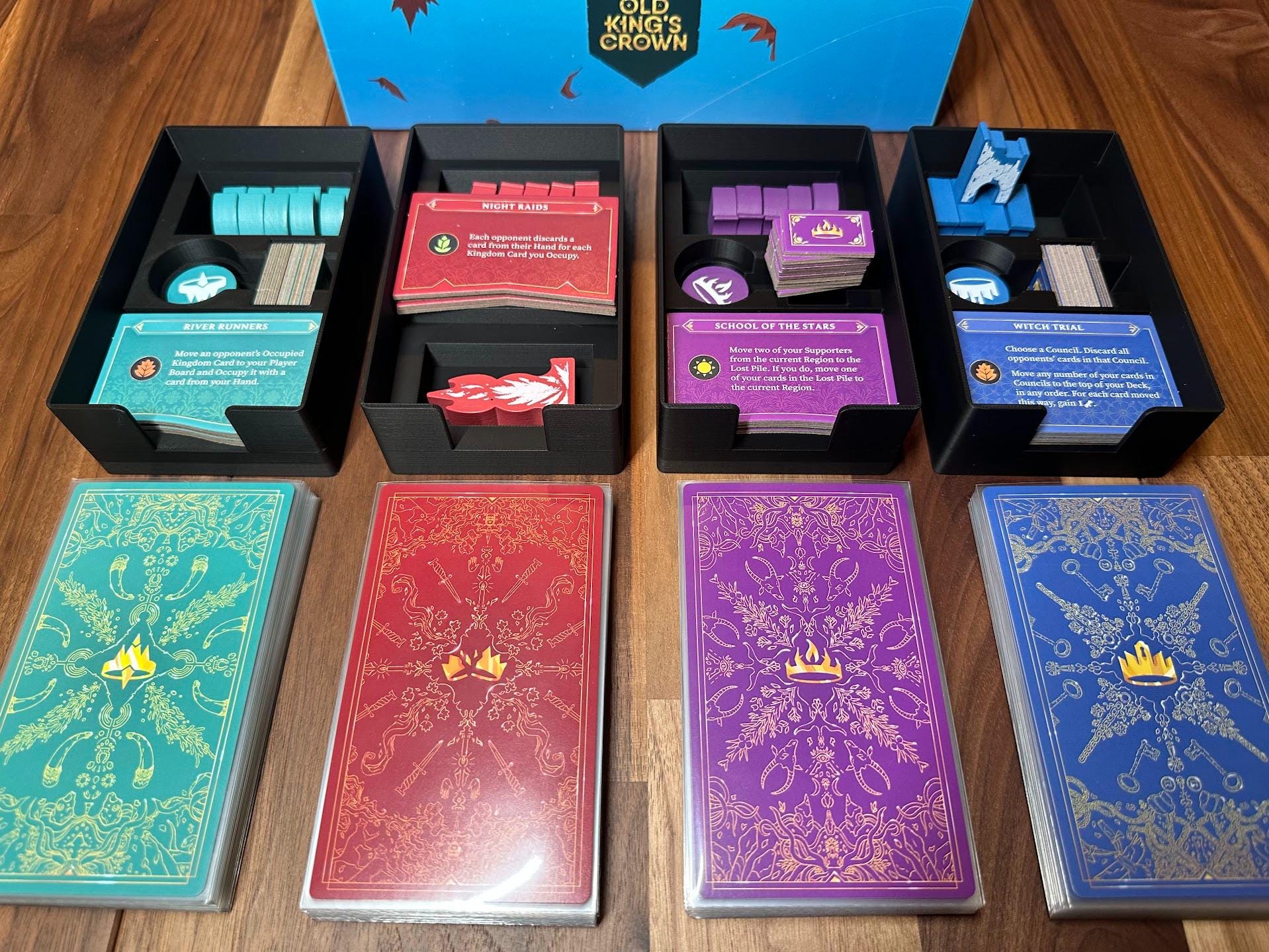 Old Kings Crown + Expansions Board Game Organizer / Insert (etsy image id: 7356775673)