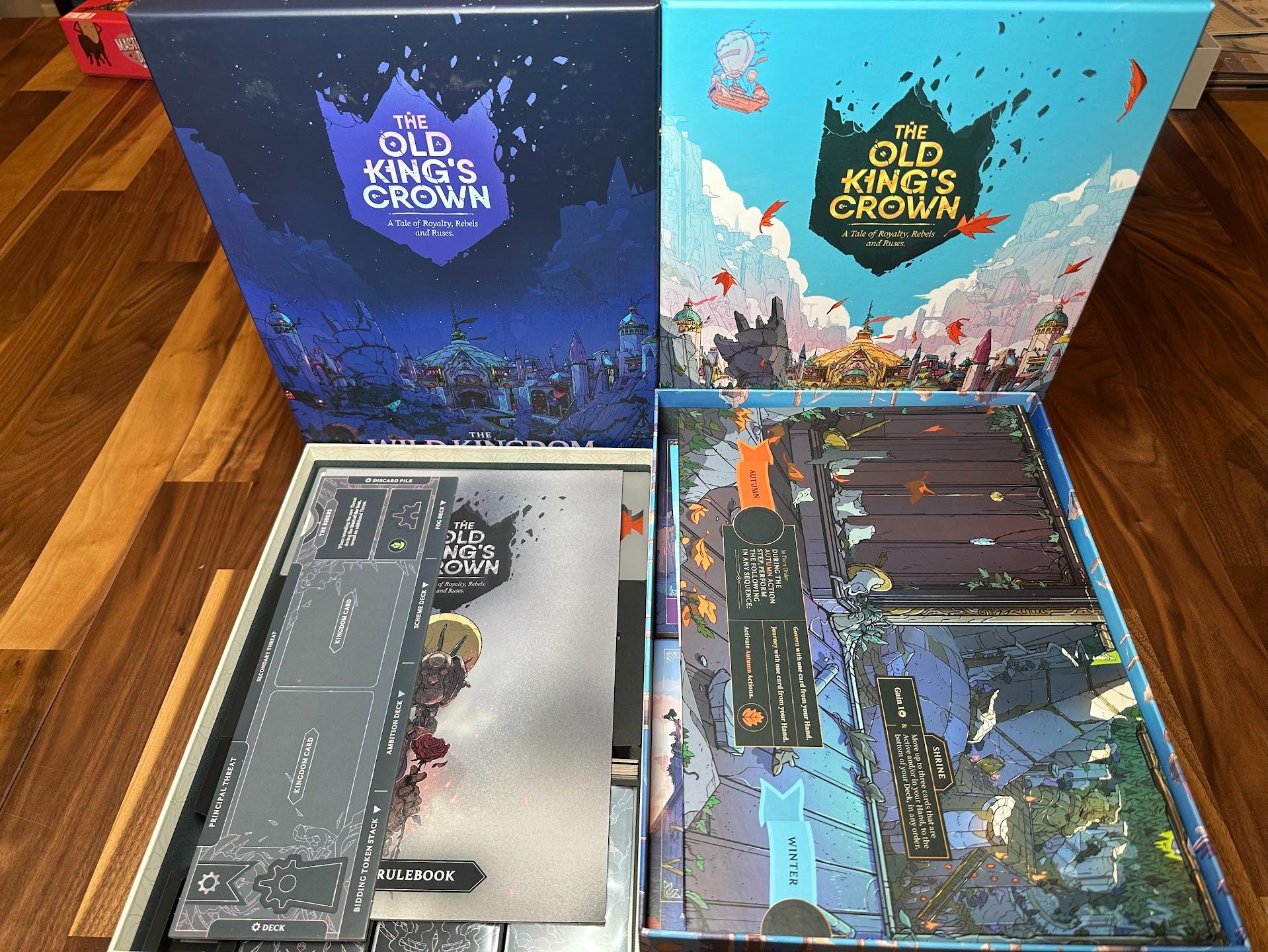 Old Kings Crown + Expansions Board Game Organizer / Insert (etsy image id: 7356775823)