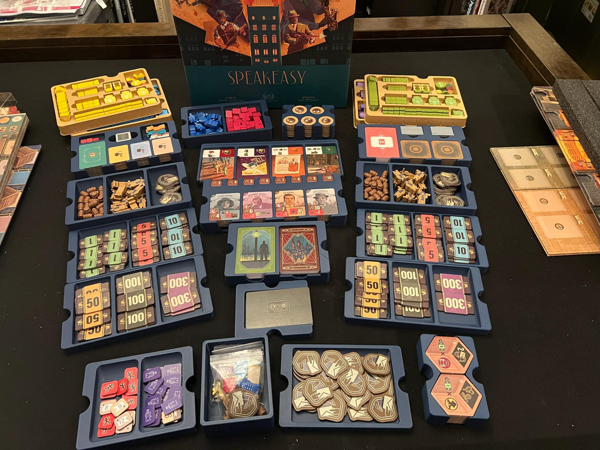 Speakeasy + Expansions Board Game Organizer and Insert (etsy image id: 7373965364)