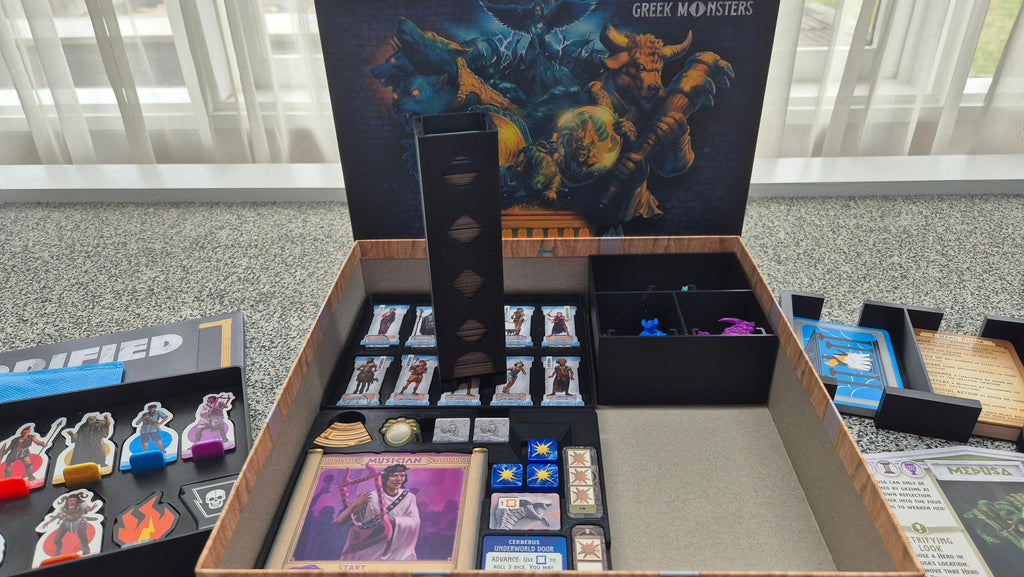 Horrified Greek Monsters Board Game Organizer / Insert (etsy image id: 7378715477)