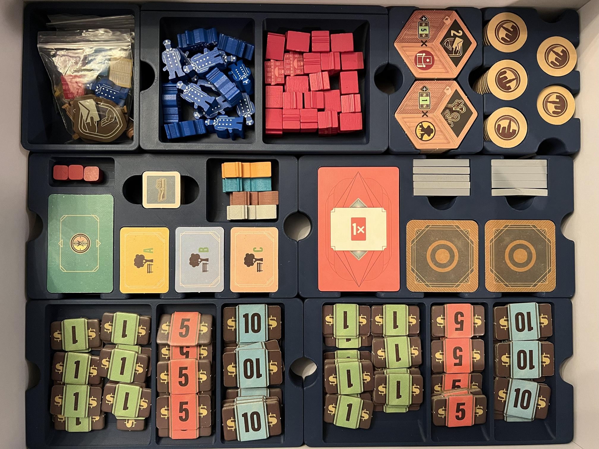 Speakeasy + Expansions Board Game Organizer and Insert (etsy image id: 7421885921)