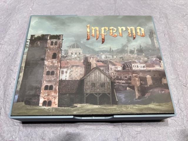 Inferno Board Game Organizer / Insert (etsy image id: 7615647460)