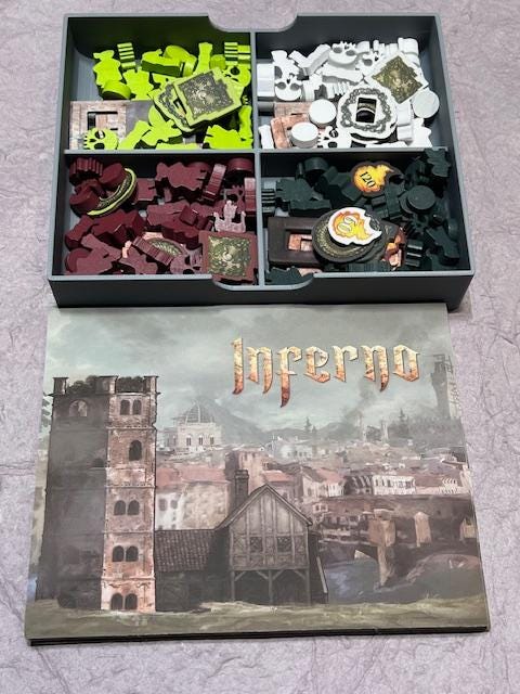 Inferno Board Game Organizer / Insert (etsy image id: 7615647468)