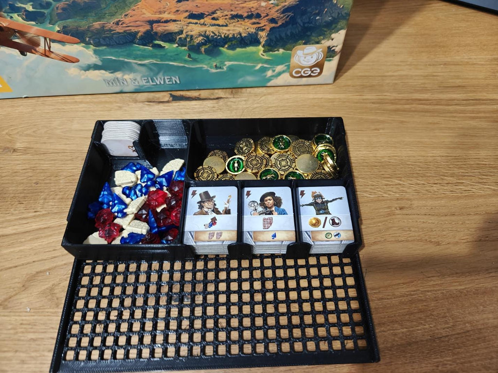 Lost Ruins Of Arnak Adventure Chest Organizer / Insert (etsy image id: 7655266300)